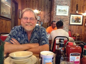 Eating at the Martin Hotel, Winnemucca NV