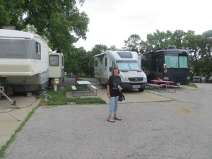 Campus RV park, Independence MO