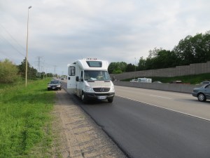 Break down! Near Minneapolis