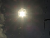 start of total eclipse